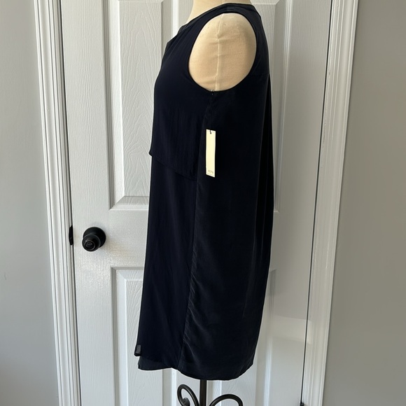 Ecru Navy Silk Dress NWT XS - Picture 3 of 8